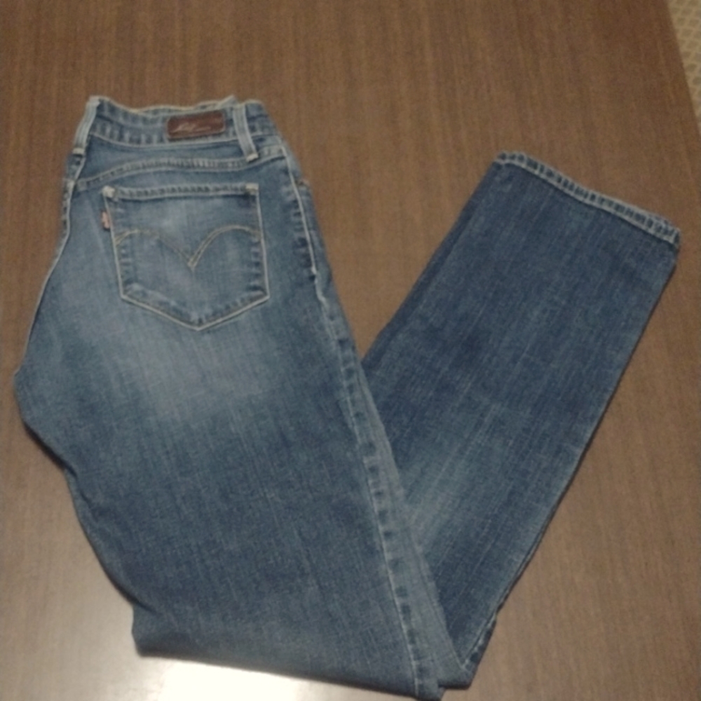 Levi's supreme curve straight leg jeans size 28x34